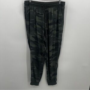 Splendid Lakeside XL Green Camo Camouflage Jogger
